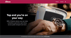 Desktop Screenshot of fidesmo.com